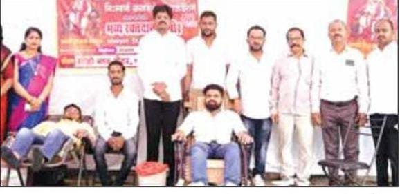 निःस्वार्थ’च्या रक्तदान शिबिराला रक्तदात्यांचा उत्स्फूर्त प्रतिसाद